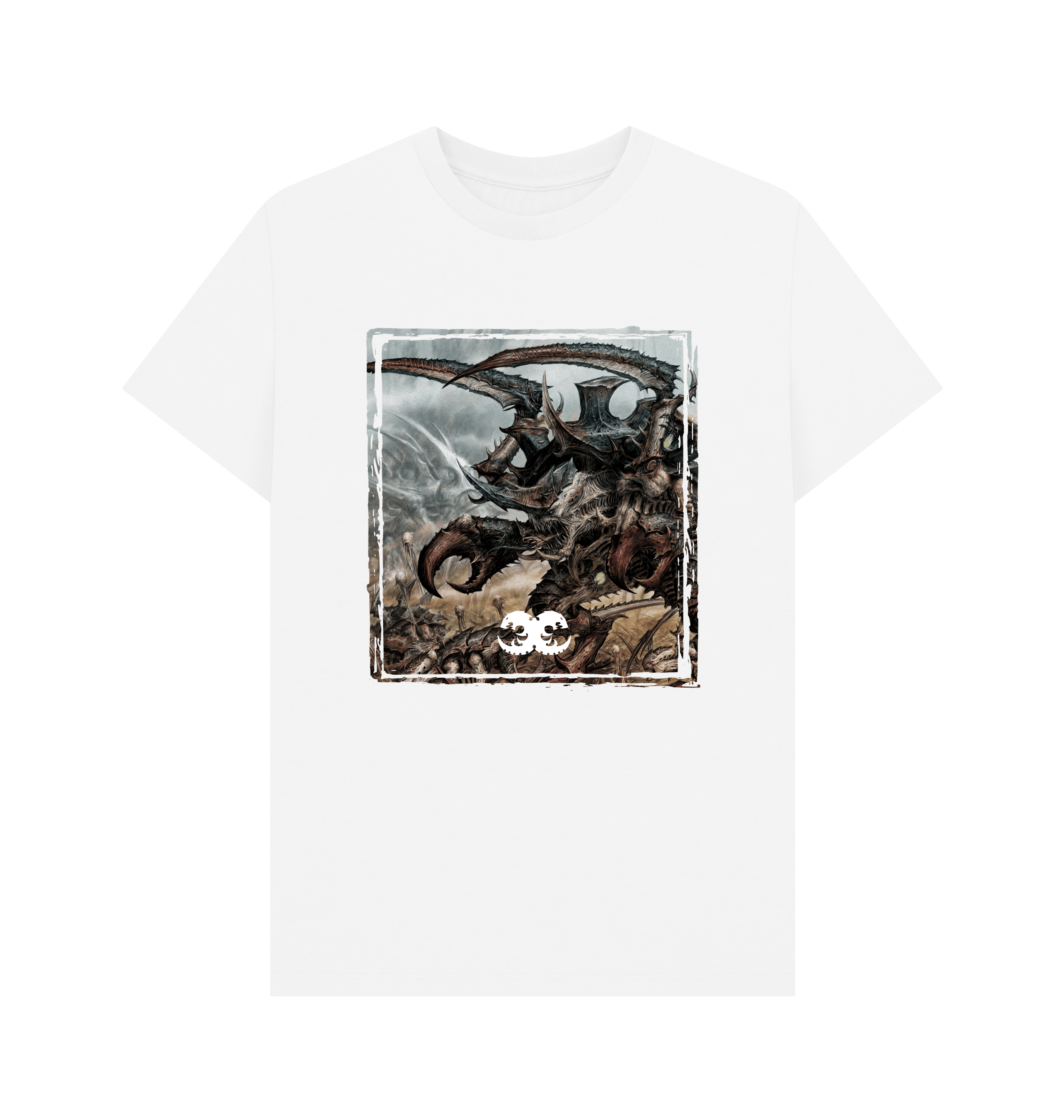 White Premium Tyranids Art T Shirt